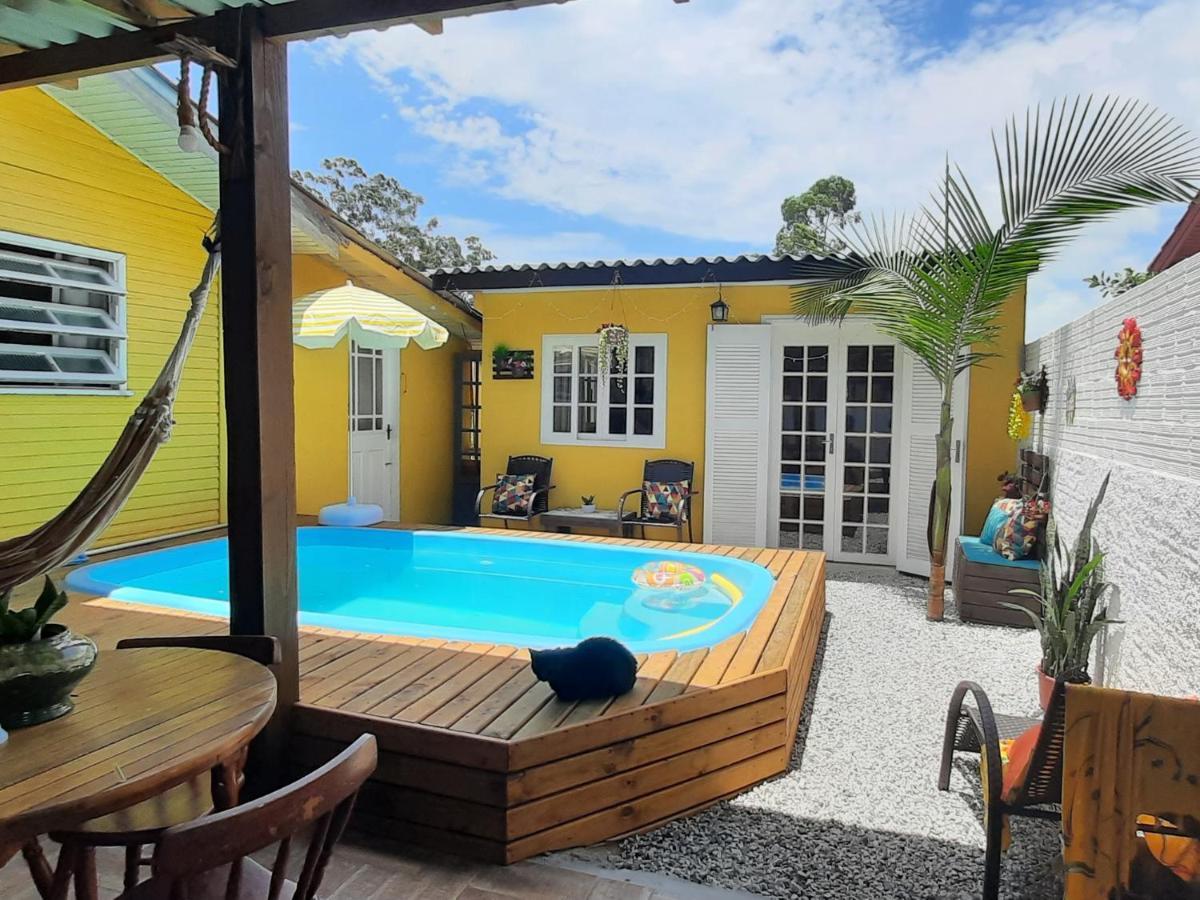 Villacasamarela Mini Casinhas De Hospedes Rio Vermelho Florianopolis Bagian luar foto